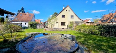 Reserviert - Doppelhaushälfte mit sonnigem Garten und Ausbaupotential