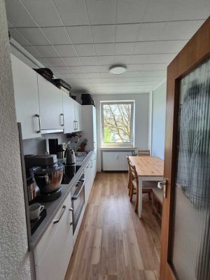 3-Zimmer-Wohnung mit Balkon ins Grüne in Bremen-St. Magnus