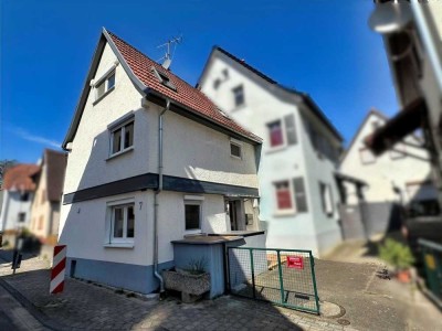 Kompakt mit Potenzial – Kleine Doppelhaushälfte in Haßmersheim für Handwerker