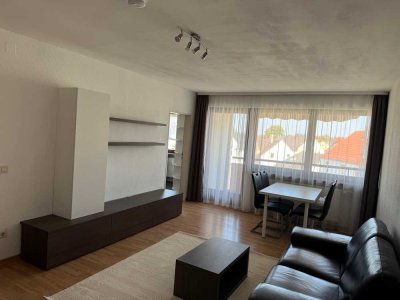 Helle 1-Zimmer Wohnung im 3. OG mit Balkon in Augsburg-Pfersee