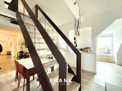 6-Zimmer-Maisonette mit Dachterrasse ideal für WG-Vermietung oder Eigennutzung