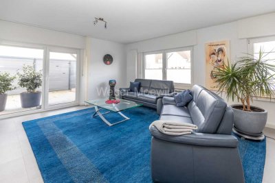Moderne, klimatisierte 3-Zimmer-Wohnung mit großer Terrasse + Stellplatz in direkter Zentrumslage