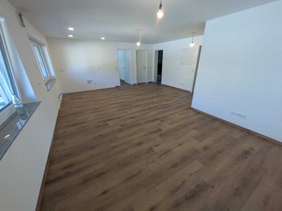 Zu vermieten ist eine moderne Neubauwohnung mit ca. 98 m² Wohnfläche. Die Wohnung liegt ländlich.