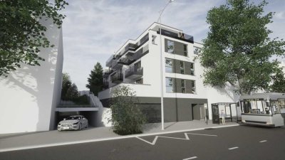 Neubau mit Terrasse: exklusive 3,5 Zimmer-Terrassenwohnung in Mainz