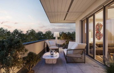 PARKSIDE LOFTS- Design trifft Dachterrasse in atemberaubendem Penthouse