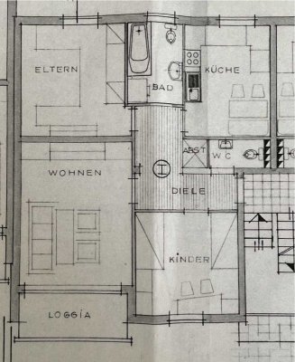 Renovierte 3-Zimmer-Wohnung mit Balkon im 2. OG in Taufkirchen (Vils)