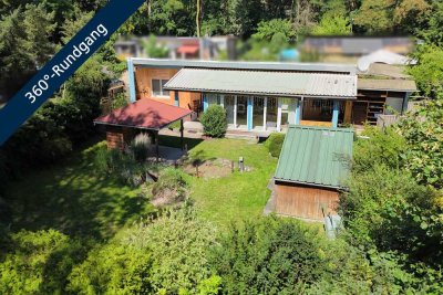 Ferienbungalow am Klostersee – Naturidyll mit Wintergarten und Kamin
