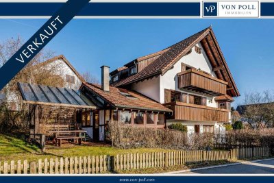**Verkauft** Stilvolles Einfamilienhaus mit viel Platz in ruhiger Lage