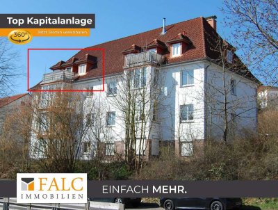+++Kapitalanlage oder einfach meins? Schöne 2-Zimmer-Dachgeschosswohnung mitten in Bad Wildungen+++