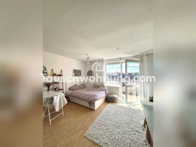 Tauschwohnung: Helle 1-Zimmer Wohnung mit Balkon