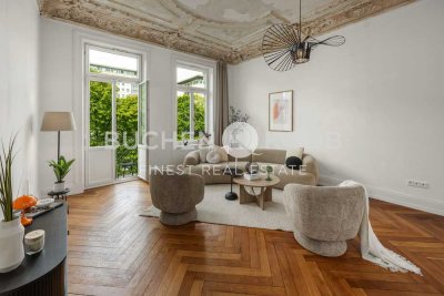 Repräsentative Altbauwohnung in begehrter Lage von HH-Harvestehude
