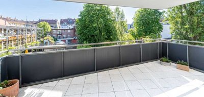 Moderne 3,5 Zimmer Wohnung in Stuttgart-West mit Balkon, Einbauküche, Aufzug, Tiefgarage, Wallbox