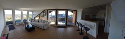 990 € - 95 m² - 3 Zimmer KDB, plus Balkon und Dachterrasse 39 qm, plus Carport/Stellplatz plus NK