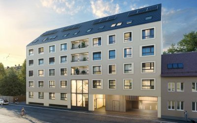 Urban, sonnig, fußläufig: Ihr neues Zuhause mit MUR|PUR!
