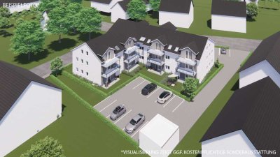 WHG 08, großzügige 3-ZimmerWohnung, KFW 40, Balkon