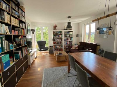 Helle, ruhige 3-Zimmer-Wohnung mit Blick ins Grüne, von privat