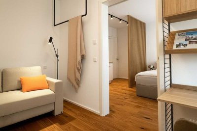 Möblierte 1,5-Zimmer Wohnung direkt am Rathausplatz