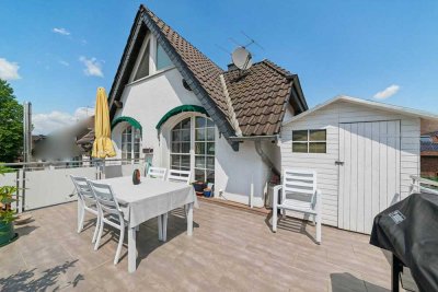 Maisonette-Wohnung mit großer Dachterrasse