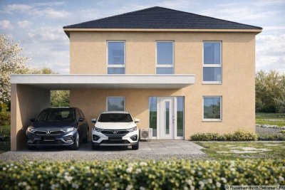 Modernes Einfamilienhaus mit Galerie & Wellnesskomfort
