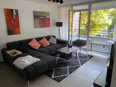 Schöne, modernisierte 2-Zimmer-Wohnung mit Balkon und Tiefgaragenstellplatz in Bielefeld