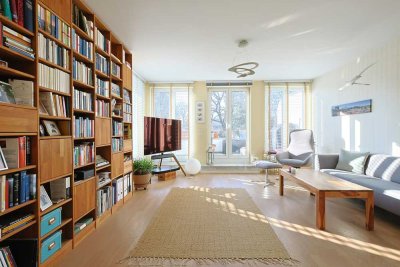 DG-Maisonette-Wohnung dicht Tegeler-Fließ, FBH, Bj. 1996, 4-Zi, Gäste-WC u. Terrasse