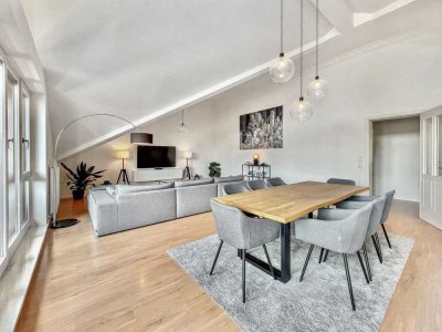 Exklusiv! Einmalige 4-Zimmer-Dachgeschoss-Wohnung in Brunnthal bei München