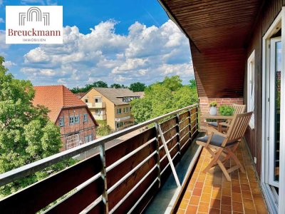 Großburgwedel | Zentrale 3-Zi.-Wohnung mit Balkon und Stellplatz