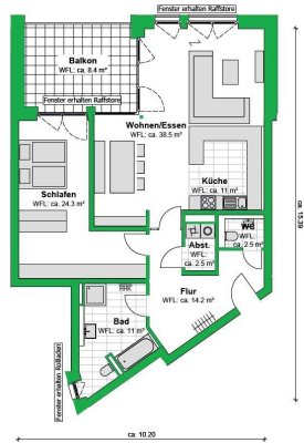 2-ZIMMER-TERRASSENWOHNUNG AM SEE IN DER REGION HANNOVER