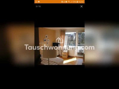 Tauschwohnung: Sonnige 1Z Wohnung gegen ähnliches oder größer