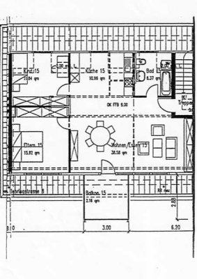 Lichtdurchflutete Dachgeschosswohnung mit Balkon, Stellplatz & Keller ohne Aufzug! in begehrter Lage