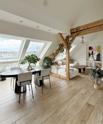 Moderne & lichtdurchflutete Dachgeschosswohnung in Krefeld – Nachmieter*in gesucht