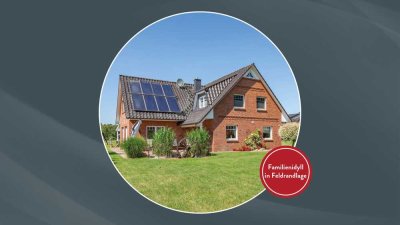 Familienidyll mit Charme – 
Großzügiges Einfamilienhaus mit Erdwärmepumpe