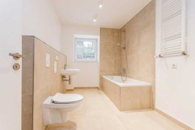 Erstbezug/Neubauwohnung in charmantem Jugendstilhaus, mit kleinem Garten und in malerischer Bestlage