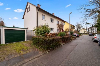 Familienfreundliche Doppelhaushälfte mit Garten und Garage auf Erbpachtgrundstück