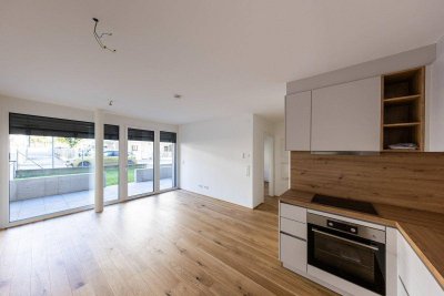 2-Zimmer Neubau-Gartenwohnung am Iselkai mit Tiefgaragenplatz und Kellerabteil