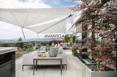 Skyline Penthouse mit 360 Grad Wienblick und Infinitypool