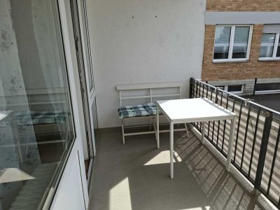 Wohnen am Rhein! Voll möbliert, Traum-Balkon & Top-Lage