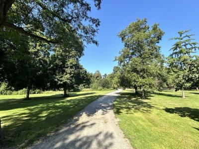 Schöne Dachgeschosswohnung, Balkon, 2 gr. Zimmer + Wohnküche