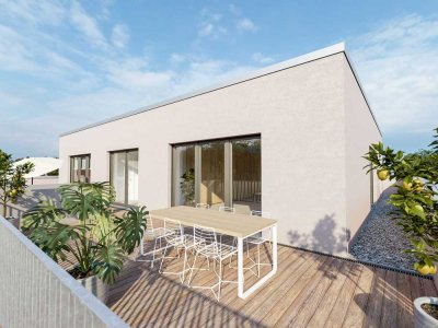 Neubau-Penthouse-Wohnung