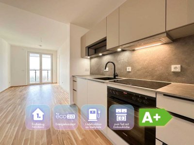 *** Exklusiv am Auenwald – Neubau-3-Zimmerwohnung in Toplage * ENERGIEKONPEZT * ab 3/26 ***