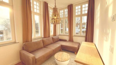 Erstbezug im Denkmalschutz – Vollmöblierte 49m² 2-Zimmer-Wohnung in Sellin (Rügen)