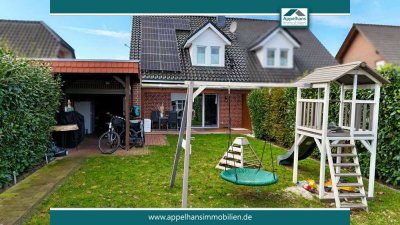 Jung und attraktiv! Doppelhaushälfte mit Garage und PV-Anlage