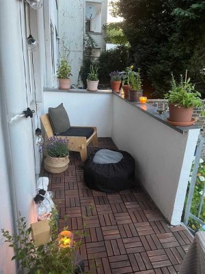Wohnung mit eigenem Garten im Klinikviertel