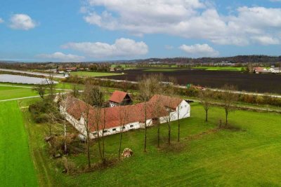 Ländliches Idyll mit Platz für Ideen – Wohnen & Arbeiten auf großem Hof