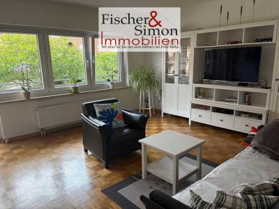 Nienburg Stadt- geschmackvoll modernisierte 3 Zimmerwhg. m. Garage u. Balkon, kurzfristig beziehbar