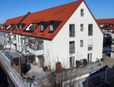 Clever investieren und Immobilien-Highlight sichern: Vermietete 4-Zimmerwohnung mit großer Terrasse