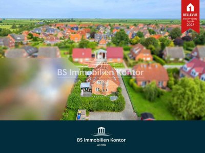 Greetsiel - Hafennähe !  Sehr gepflegtes Reihenendhaus mit PKW-Stellplatz und Garten in bevorzugter,
