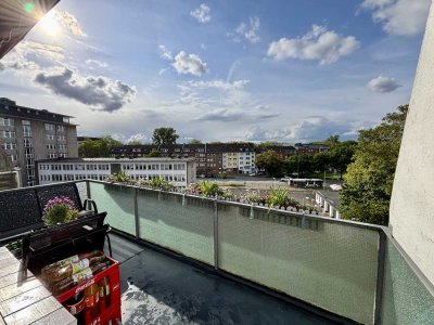 Voraussichtlich ab August - Helle 3-Zimmer-Wohnung mit Balkon & Einbauküche