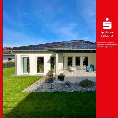 Modernes Wohnen auf einer Ebene