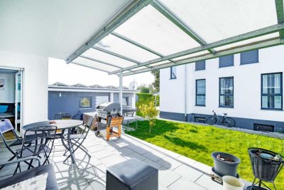 Sanierte Vierzimmerwohnung mit toller Terrasse und Gartenanteil